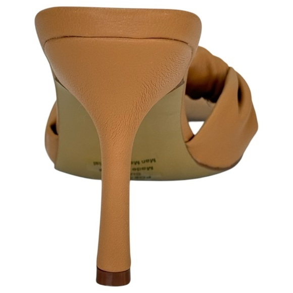 Journee Collection Diorra Tan Faux Leather Womens Heels Size 7.5M - Picture 7 of 10